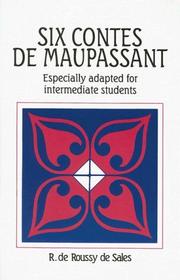 Cover of: Six Contes de Maupassant
