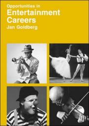 Cover of: Opportunities in entertainment careers by Jan Goldberg