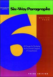 Cover of: Six-Way Paragraphs by Walter Pauk