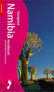 Cover of: Footprint Namibia Handbook | Sebastian Ballard