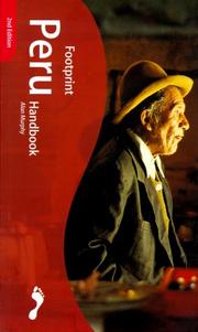 Cover of: Footprint Peru Handbook: The Travel Guide