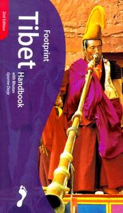 Cover of: Footprint Tibet Handbook by Gyurme Dorje, Gyurme Dorje