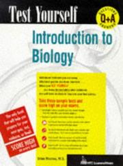 Cover of: Introduction to Biology (Test Yourself (Ntc Learningworks)) by Mooney, Brian M.S., Leane E. Roffey, Steven P. Lewis, Brian Mooney, Leane E. Roffey, Steven P. Lewis