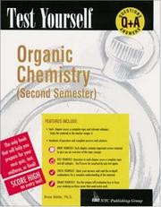 Cover of: Test Yourself: Organic Chemistry (Test Yourself)