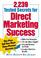 Cover of: 2,239 tested secrets for direct marketing success