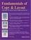 Cover of: Fundamentals of Copy & Layout 