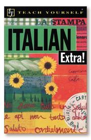 Cover of: Teach Yourself Italian Extra! Audio Pack