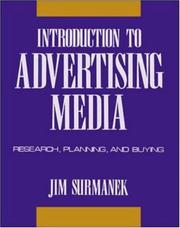 Cover of: Introduction to advertising media: research, planning, and buying