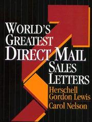 World's greatest direct mail sales letters by Herschell Gordon Lewis
