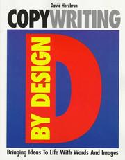 Cover of: Copywriting by design: bringing ideas to life with words and images
