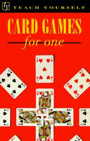 Cover of: Card games for one