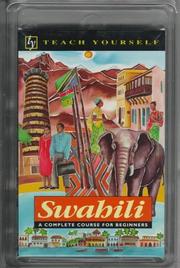 Cover of: Swahili (Teach Yourself)