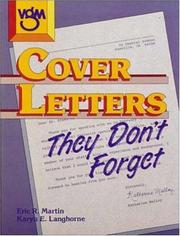 Cover of: Cover letters they don't forget