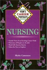 Cover of: Nursing by Blythe Camenson