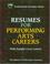 Cover of: Resumes for Performing Arts