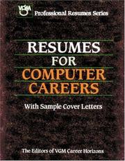 Cover of: Resumes for computer careers