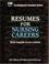 Cover of: Resumes for Nursing Careers (Vgm Professional Resumes Series)