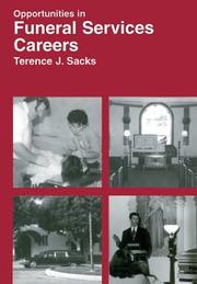 Cover of: Opportunities in funeral services careers