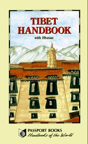 Cover of: Tibet handbook: with Bhutan