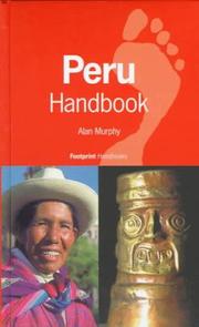 Cover of: Peru Handbook (1st ed)