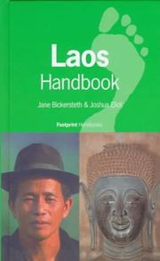 Cover of: Laos handbook | Joshua Eliot