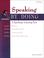 Cover of: Speaking by doing