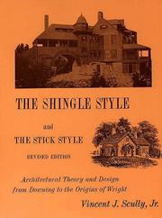 Cover of: The Shingle Style and the Stick Style