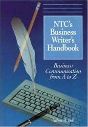 Cover of: Ntcs Business Writers Handbook: business communication from A toZ.