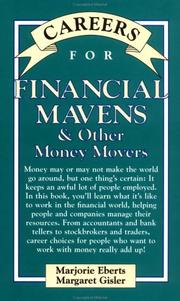 Cover of: Careers for financial mavens & other money movers by Marjorie Eberts