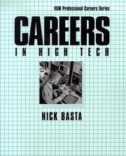 Cover of: Careers in high tech by Nicholas Basta