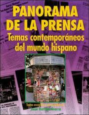 Cover of: Panorama de la prensa by textos escogidos y presentados por Juan Kattán-Ibarra.