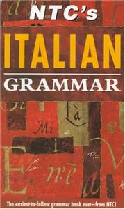 Cover of: NTC's Italian grammar