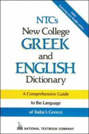 Cover of: NTC's new college Greek and English dictionary by Paul Nathanail