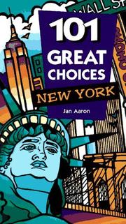 Cover of: 101 great choices, New York