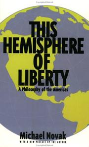 Cover of: This Hemisphere of Liberty: A Philosophy of the Americas (Aei Studies, 514)