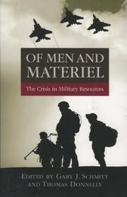 Cover of: Of Men and Materiel: The Crisis in Defense Spending