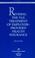 Cover of: Revising the tax treatment of employer-provided health insurance