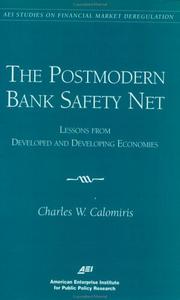 Cover of: The postmodern bank safety net: lessons from developed and developing economies