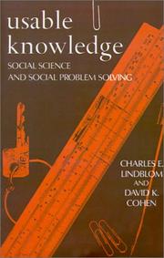 Cover of: Usable knowledge by Charles Edward Lindblom