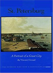 Cover of: St. Petersburg: a portrait of a great city