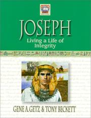 Cover of: Joseph: Living a Life of Integrity (Interacting With God)