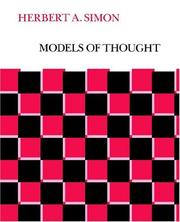 Cover of: Models of Thought: Volume I