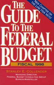 Cover of: The Guide to the Federal Budget by Stanley E. Collender, Stanley E. Collender