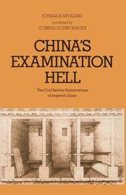 China's examination hell by Miyazaki, Ichisada