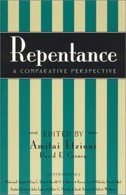 Cover of: Repentance by edited by Amitai Etzioni and David E. Carney.