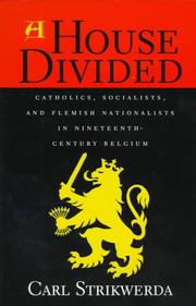 Cover of: A house divided by Carl Strikwerda