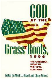 Cover of: God at the grass roots, 1996: the Christian right in the American elections