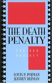 Cover of: The death penalty: for and against