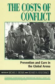 Cover of: The costs of conflict