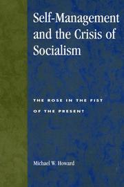 Cover of: Self-Management and the Crisis of Socialism